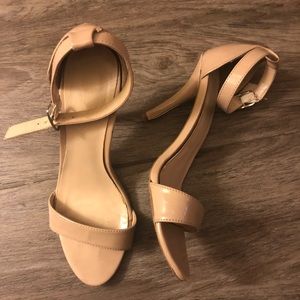 Nude Strappy High Heels
